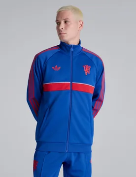 Manchester United x Originals Track Top Blue XS - Adidas - FashionsVida