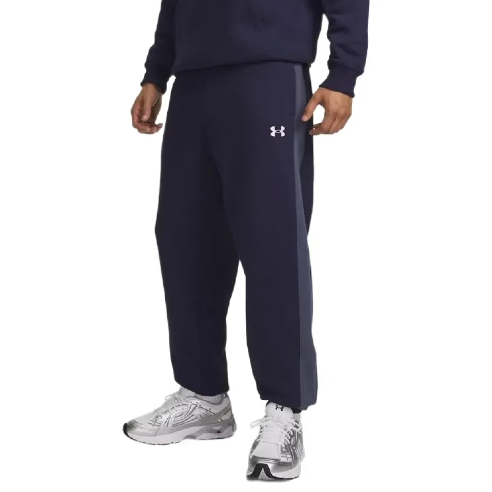 Joggers Rival Fleece Novelty Blue S - Under armour - FashionsVida