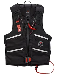 Airbag-Rucksack Ride Vest 15+ schwarz