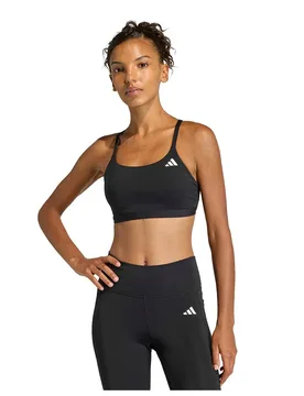 Soutien-gorge De Sport à Faible Impact Optime Essentials Workout Black 2 M - Adidas - FashionsVida