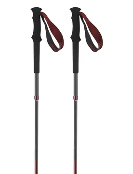 Bâtons Quest Carbon Foldable Madder 125 cm Homme - Salomon - FashionsVida