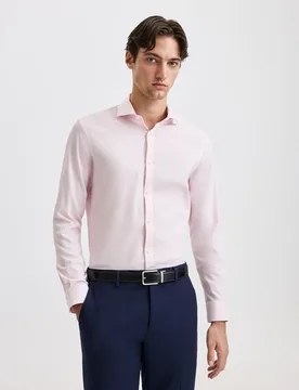 Camisa de hombre elástica estructura - Easy Wear - FashionsVida