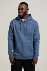 Dorset Mens Plain Hoodie - Blue - Blue - Size: XS