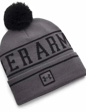 Bonnet Halftime Pom Gray / Black One Size - Under armour - FashionsVida
