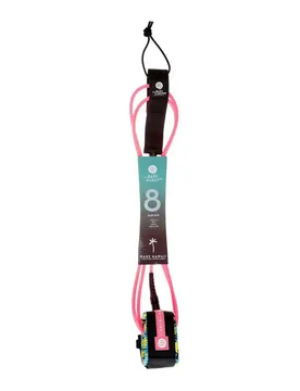 Leash De Surf Hard Surf 8´ 7mm Pink 2.4 m x 7 mm unisex - Radz Hawaii - FashionsVida