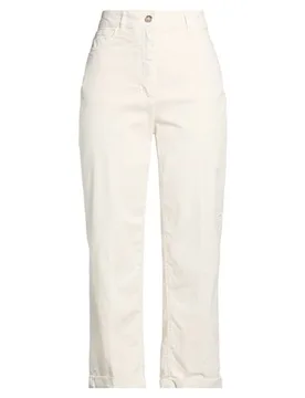 Hose Damen Elfenbein 36 Damen - Peserico - FashionsVida