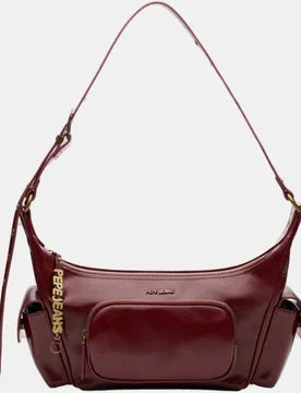 Bolso multibolsillos tipo hobo con charms - Pepe Jeans - FashionsVida