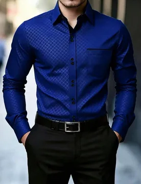 Camisa de manga larga casual versátil de uso diario con un solo abotonado para hombres XL - Shein - FashionsVida