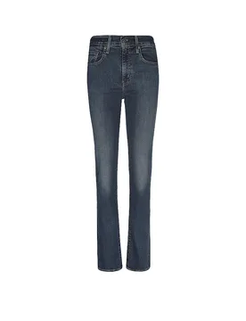 Jeans Straight Fit HIGH RISE 724 azul oscuro 30/L34 - Levis - FashionsVida