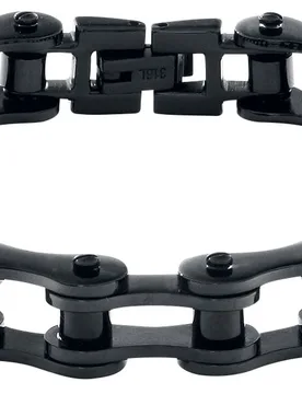 Armkette - Black Bike Chain - Unisex - unisex - etNox hard and heavy - FashionsVida