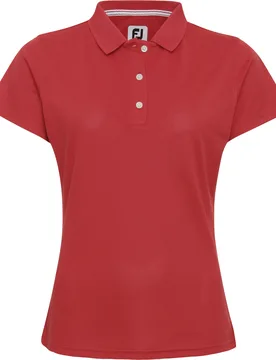 Polo Stretch Pique Solid, rot xxl - FootJoy - FashionsVida