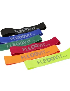 Mini-Widerstandsband (x6) - Noir - unisex - Size: 32x5,7 cm - FLEXVIT - FashionsVida