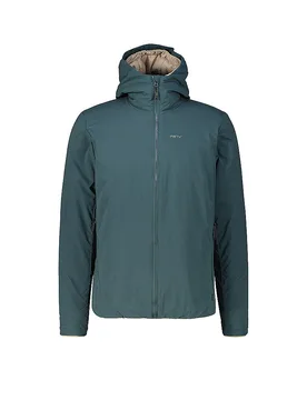 Chaqueta aislante con capucha Envigado Padded para hombre verde oscuro M - Meru - FashionsVida