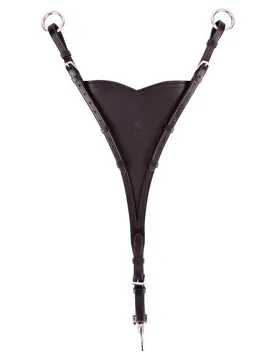 Martingalgabel geschlossen, schwarz/silber Full - BR - FashionsVida