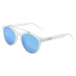 Tiburon Sunglasses Transparent Light Blue Frosted Revo Blue/CAT3 Men,Women