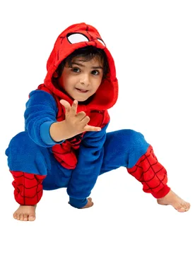 Spiderman Kostüm Kinder Einteiler blau-rot - RIETHMULLER - FashionsVida