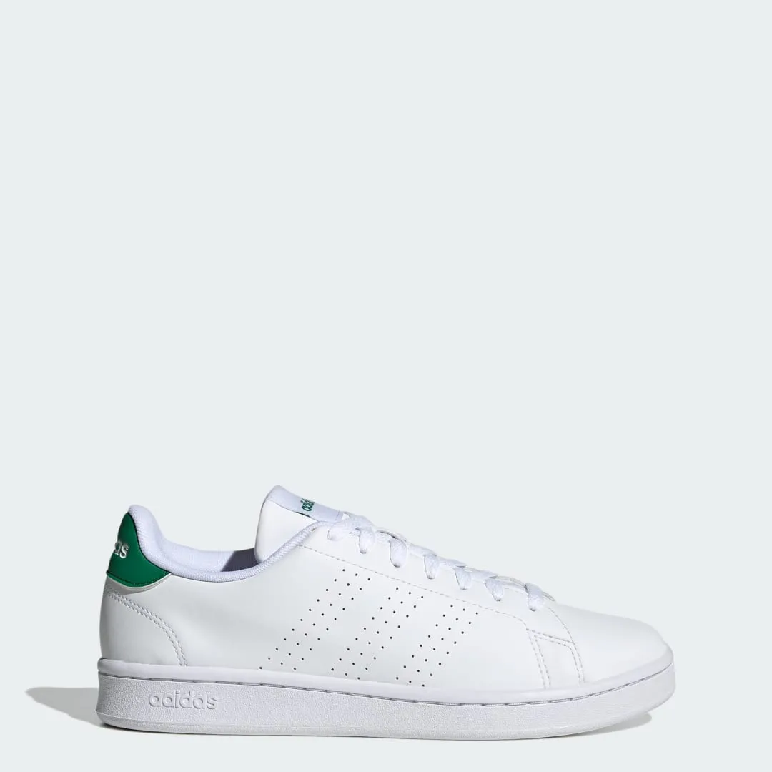Scarpe ADVANCOURT 41 1/3 Cloud White / Cloud White / Green - Adidas - FashionsVida