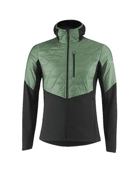 Löffler Chaqueta híbrida de esquí de fondo para hombre Alex PL6 con capucha oliva 56 - LÖFFLER - FashionsVida