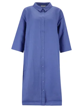 Kleid, 3/4 Arm, uni female - 44 - FashionsVida