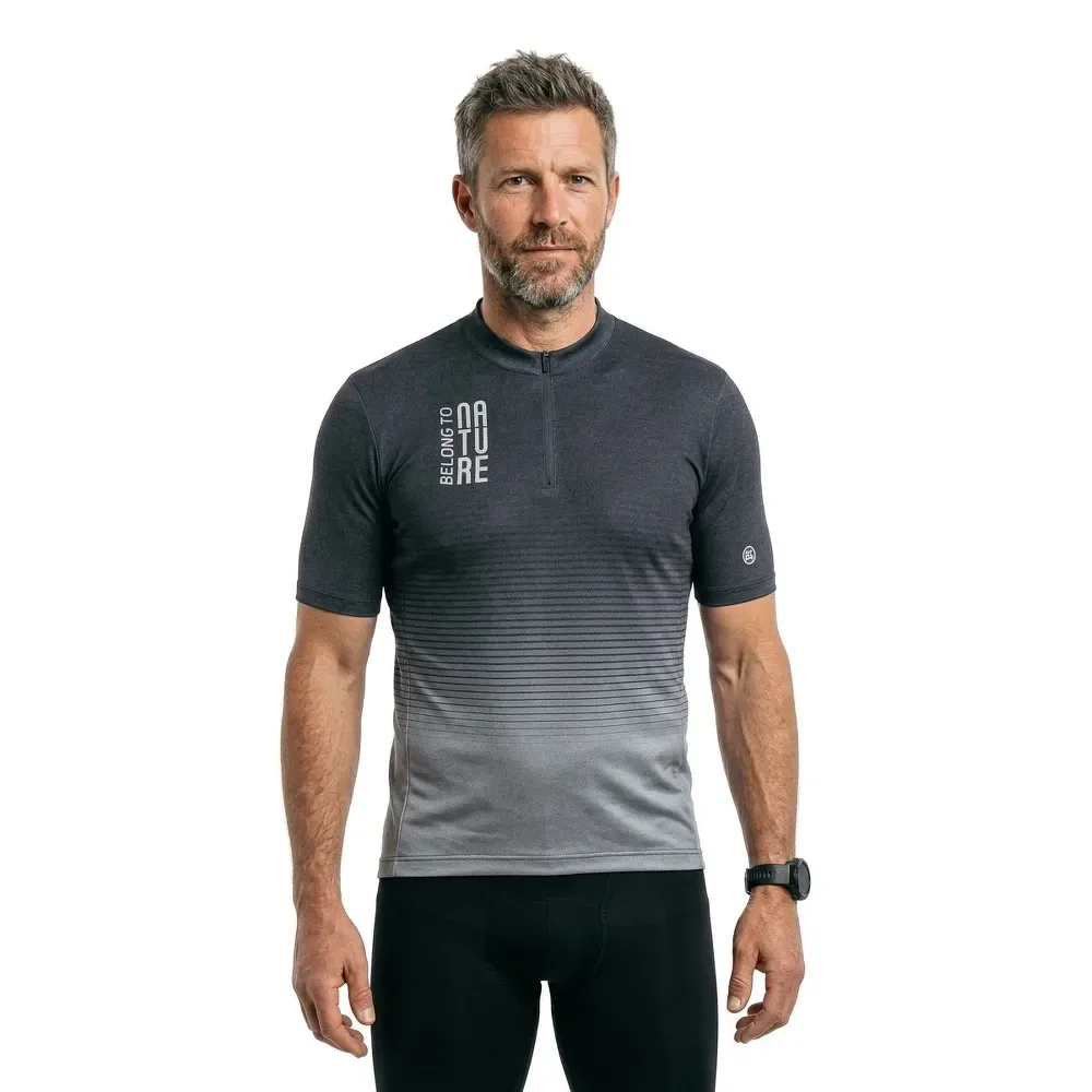 Maglia Da Enduro A Maniche Corte Cadore Anthracite - Bicycle Line - FashionsVida