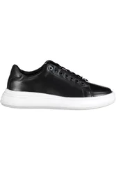 Womens Kaylee Leather Platform Sneakers - Black - Size Eu 36