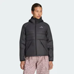 Giacca con cappuccio isolata Terrex Multi CLIMAWARM XL Black / Black