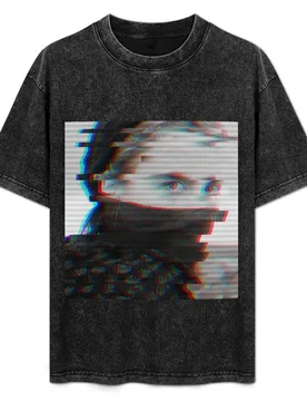 Glitch effect in a scene from the film Portrait of a Lady on Fire. T-Shirt Stylish Graphic Short Sleeve Top - Aliexpress - FashionsVida