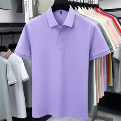 Everyday versatile polo shirt for the workplace, solid color, high-quality, suits everyone