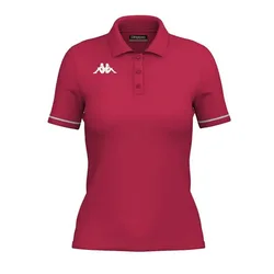 Polo à Manches Courtes Barla Fuchsia / White S