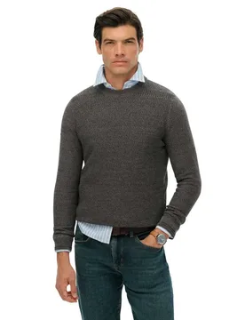 Pull M6110681a Black / Dark Grey L - Superdry - FashionsVida