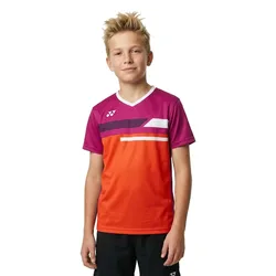 Team Short Sleeve Polo Reddish Rose 120 cm