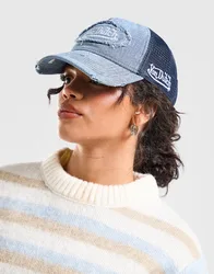 Denim Trucker Cap - Damen, Blau - female - Size: One Size