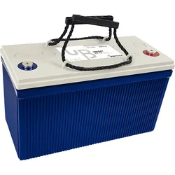 Gel Battery 100ah Blue / Grey One Size unisex