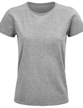Womens/ladies Pioneer T-Shirt (Grey Marl) - Size 3xl - SOLS - FashionsVida