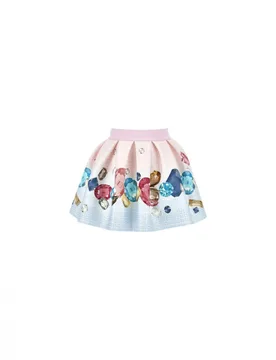 Gonna Bambina Monnalisa 11F703_6622 - Monnalisa - FashionsVida