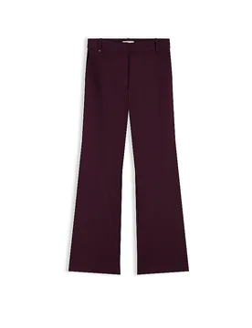 Pantalón Flared Fit rojo oscuro 36 - Tommy hilfiger - FashionsVida
