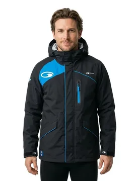 Squadra Jacket Black / Blue XL Men - Garbolino - FashionsVida