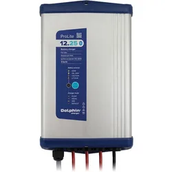 Dolphin Prolite Series Battery Charger 25a 12v Grey / Blue One Size unisex