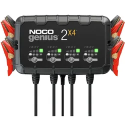 Bank Battery Charger 8a Black / Red One Size unisex