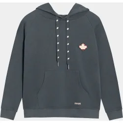 Sudadera de mujer con capucha y logo