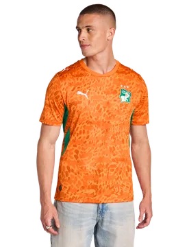Ivory Coast Uomo - Maglie/Repliche Arancione - Taglia L - Poly Jersey L - Puma - FashionsVida