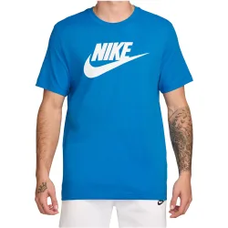Sportswear icon camiseta manga corta hombre Azul (S)