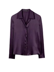Hemdbluse beere 34 Damen