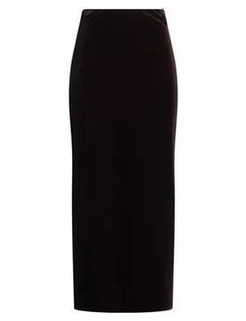 Falda larga Mujer Marrón chocolate M,S,XS Mujer - Max & Co. - FashionsVida