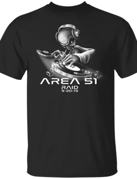 Area 51 Raid. Funny Alien Gift T-Shirt Summer Cotton Short Sleeve O-Neck Unisex T Shirt New S-3XL - Aliexpress - FashionsVida
