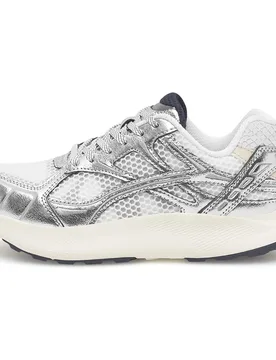 Baskets Freja Metallic Silver EU 41 - Woden - FashionsVida