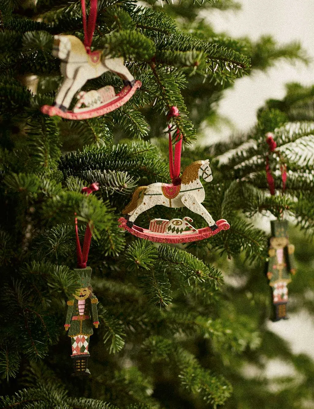 Pack Hanging Nutcracker and Horse Decorations Multi - M&S - FashionsVida
