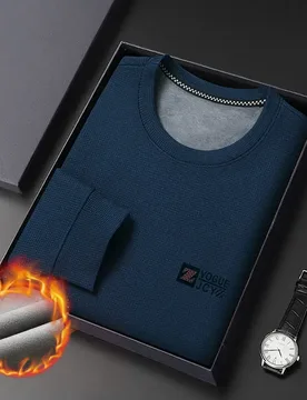 Spring Autumn Men's Pullover Round Neck Solid Epaul EtLetter Printing Lantern Long Sleeve T-shirt Hoodies Fashion Casual Tops - Aliexpress - FashionsVida