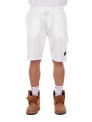 CP COMPANY Pantaloncini Gauze white