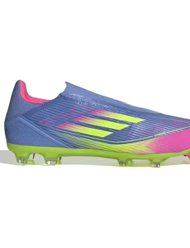 Chaussures De Football F50 League Laceless Fg/mg Blue Fusion / Lucid Lemon / Lucid Pink EU 43 1/3 - Adidas - FashionsVida